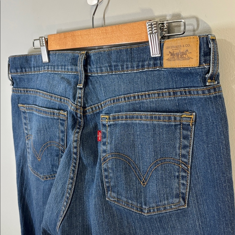 Levi's 505 Jeans women’s size 14 blue straight leg levis 505 Y2k - Picture 10 of 15